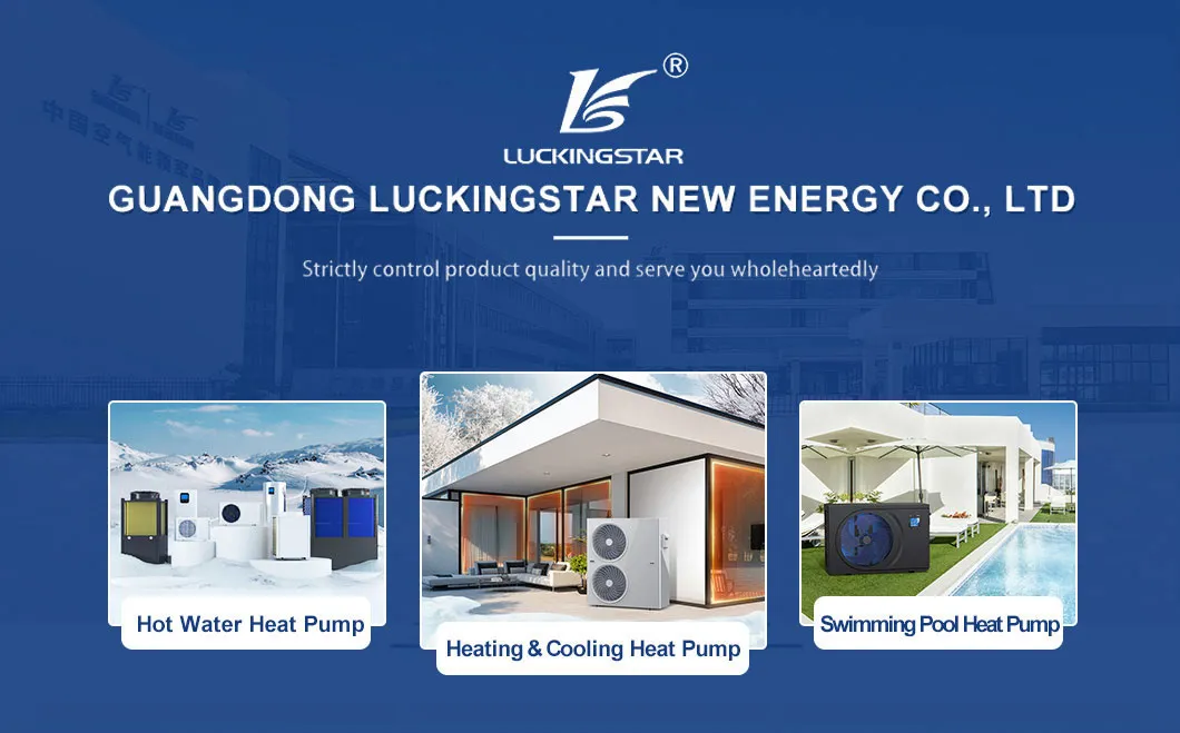Best Selling Water Heating Equipment a+++ Intelligent Efficient Air Source Heat Pump