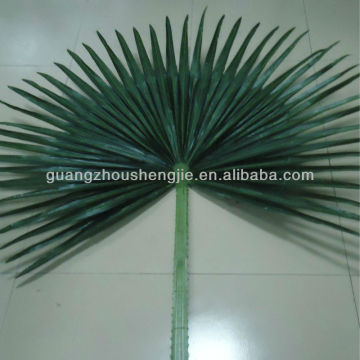artificial plants fan palm leaves