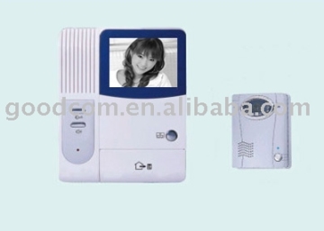 Hands free B/W Video door phone