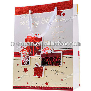 Printed Gift Bag,Paper Christmas Bag,Paper Christmas Gift Bag