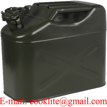 10 Litre Jerry Can Diesel Petrol Oil Water Storage Military Style Jerry Can