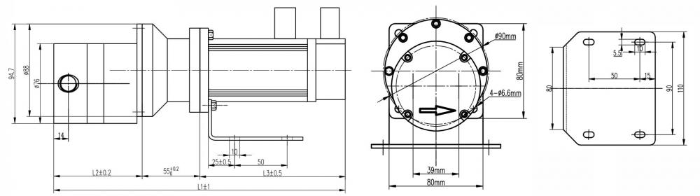 88 Servo Motor Micro Gear Pump