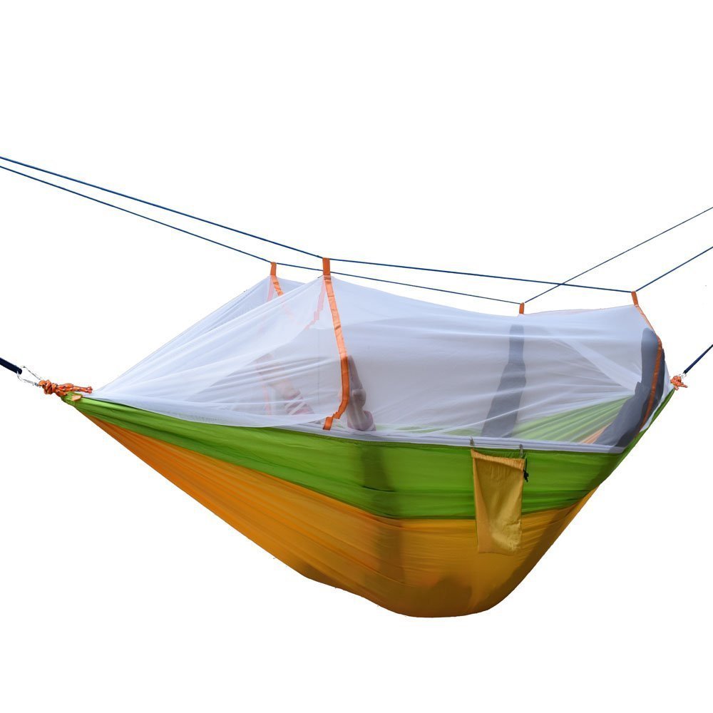 Kaisi hammock with metal carabiners insert cover fabric material