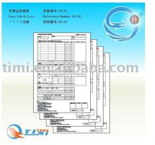 FORM OF BUSSINESS TRIP EXPENCE 1 BOOK CONTACT 1BOOK FORM OF STOCK 1BOOK LEAFLET CARPET NO7 100PIECES