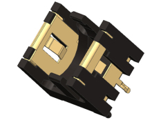 1/3N Battery Holder with PC pins