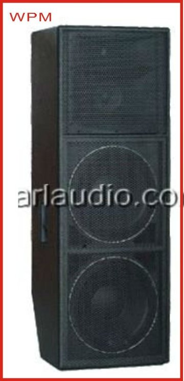 dual 15'' wooden speaker , 3-way pro wooden speaker , wooden audio equipment speaker ,paint wooden speaker