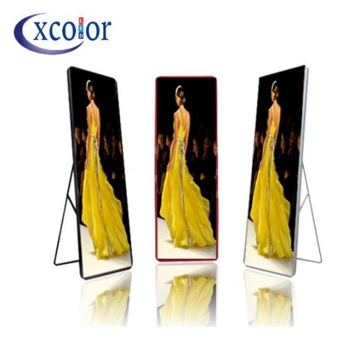 Ultra Thin P3 Mirror Poster Advertising Led Display