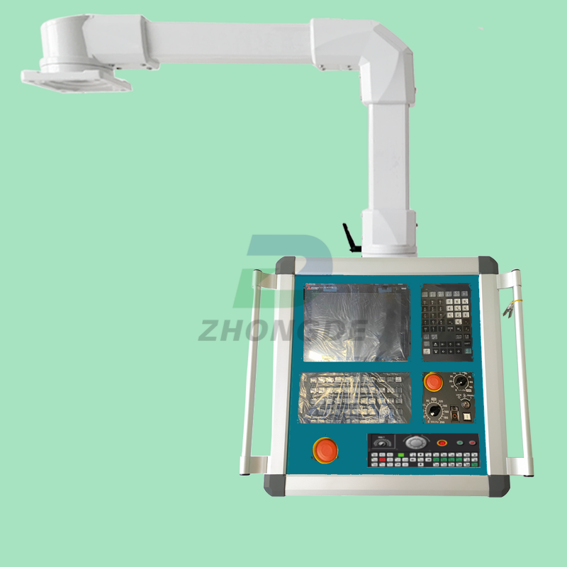 Industrial support arm system modular control box for CNC machine