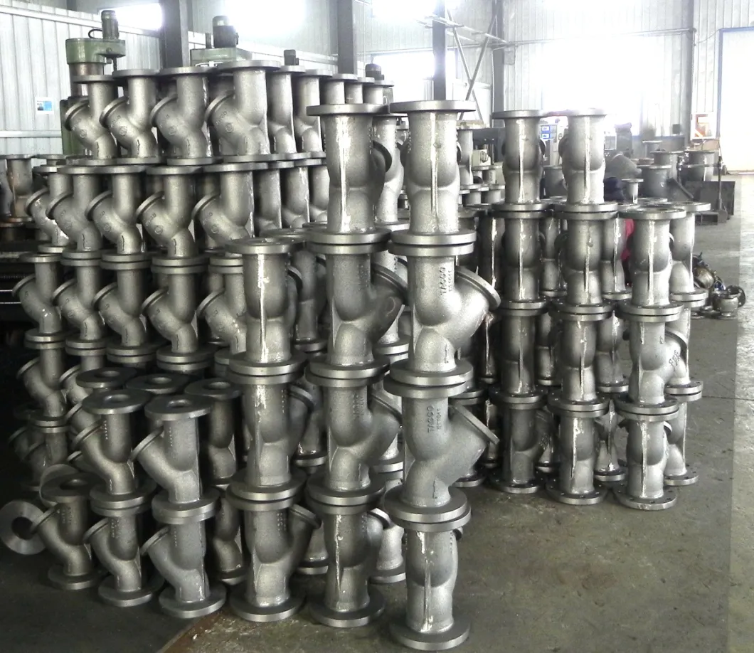 Cast Iron Y Strainer in DIN3202 F1 with Double Layer of Filter Pn15 Pn25