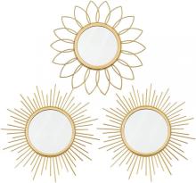 Metal Sunburst Wall Mirrors