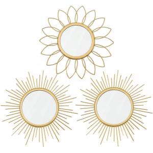 Metall Sunburst Wall Mirrors