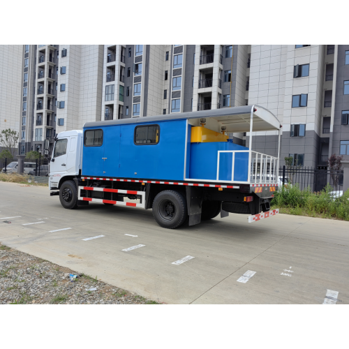 Generator de abur mobil vehicul diesel tradițional de camion EV utilizat în câmpul petrolier