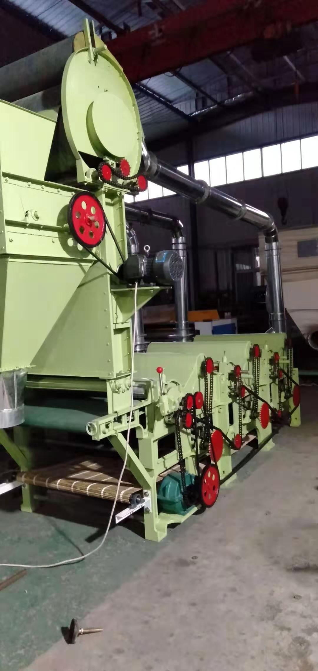 High Capacity Textile Fabric Yarn Waste Recycling Machine