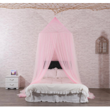 Indoor ceiling mosquito net pink