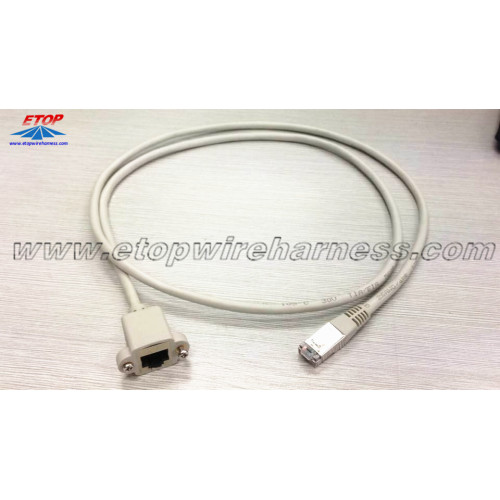 RJ45 Kvinna till Male Cable