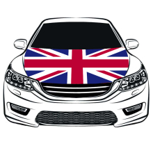 Sunshine Custom Double Sided Car Window Flags - Polyester England Hood Cover
