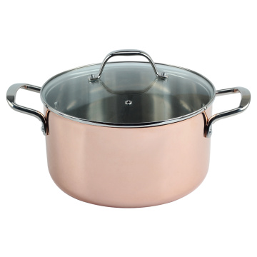 Excellent quality Tri-ply stock pot with glass lid