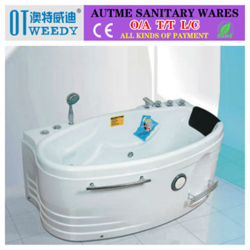 Autme square ABS material massage bathtub