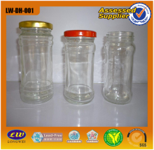 Glass Bottles with Caps for Jams