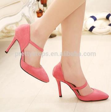 Guangzhou Pretty Steps red fashion and stylish shoes low heel