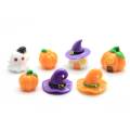 Verschiedene Halloween Resin Craft 3D Ornament Verschönerung Charm House Spook Person Aufkleber