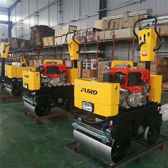 Pedestrian Hand Held Asphalt Roller Compactor For Sale