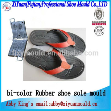 bi-color Rubber shoe sole mould shoe die maker