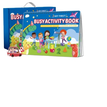 Educational Learning Book Quiet Sticker Book for Kids