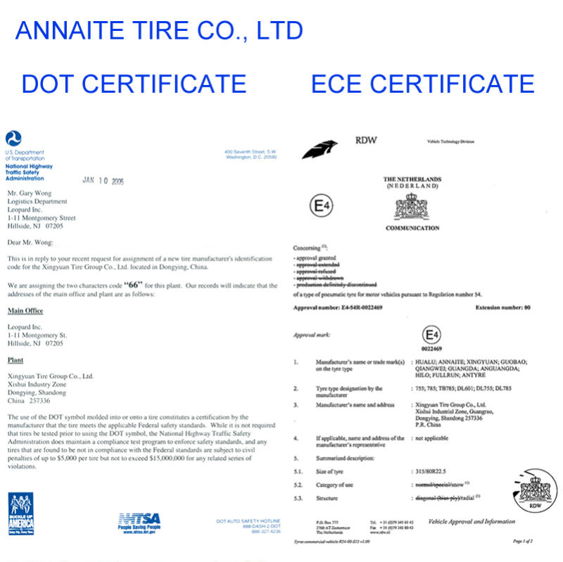 Hot Sell TBR Discount Tire DOT Certification Stable Quality11r22.5.11r24.5