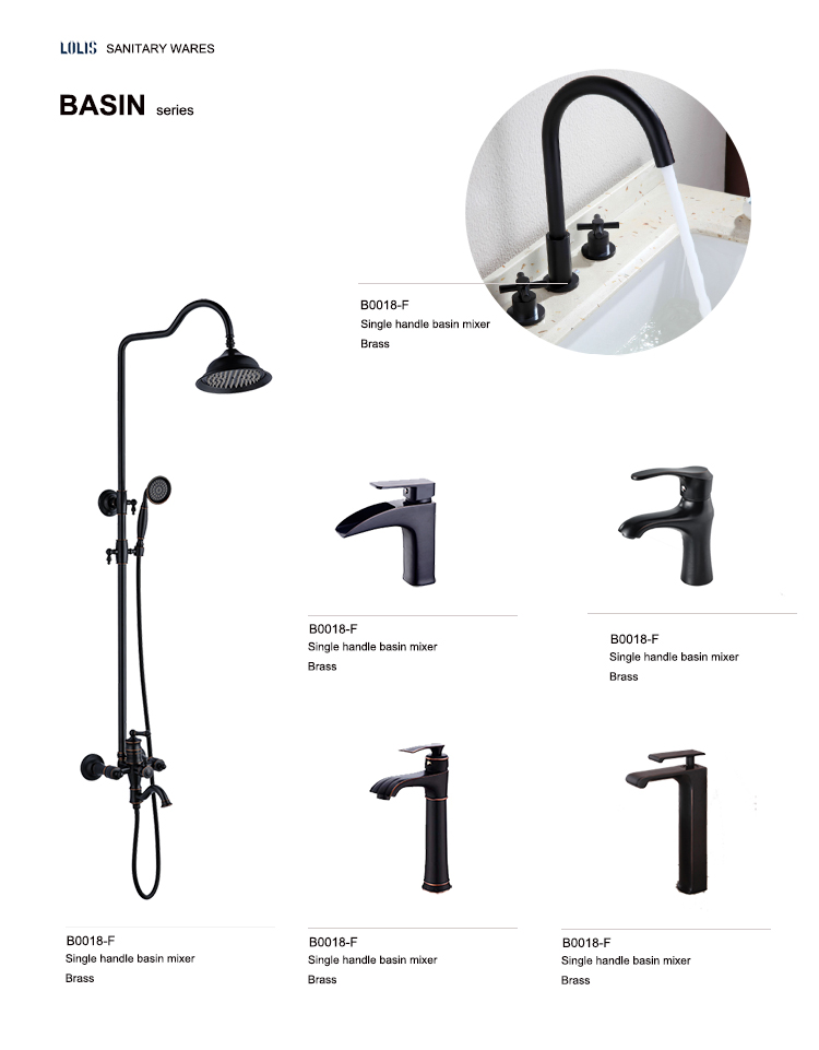 (YLB0144) Single Handle Bath Mixer Wth Shower Bar