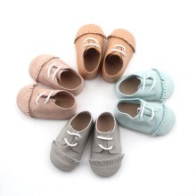 Beste Mode-Echtleder-Baby-kausale Schuhe