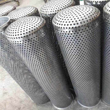perforated filter basket for beverage filtration