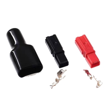 Unassembled Red/Black Complete Anderson Powerpole Connectors