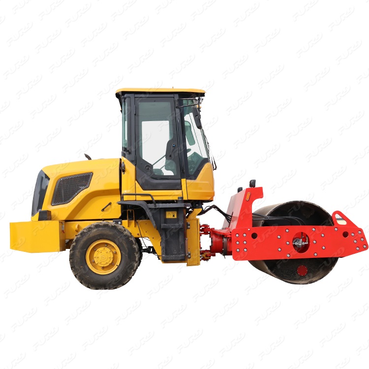 Mechanical Manufacturing 6 ton Chinese top brand Single Drum Vibratory Road Roller compactor with good performance