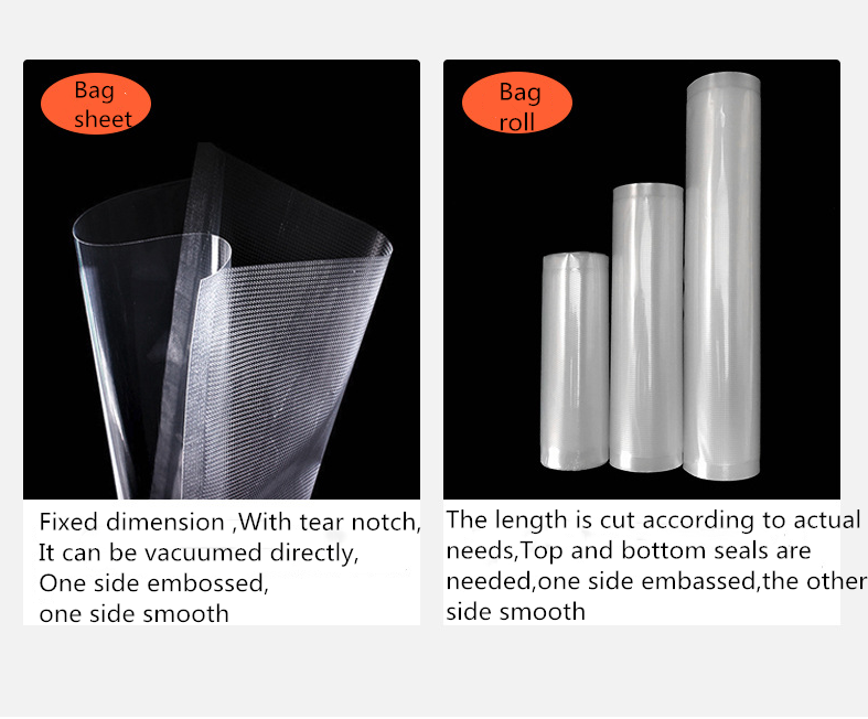 PA/PE material vacuum bag on roll,Vacuum Pouch