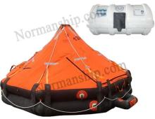 15-Person Davit-Launched Inflatable Viking Liferaft
