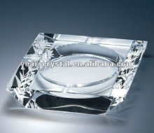 carved crystal ashtray /tobacco cigar/smoking craft ashtray useful(R-0989