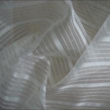 Silk strip gauze fabric, made of 100% silk