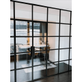 Floor-to-ceiling double glass door casement door