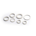 Radially oriented annular sintered neodymium rare earth permanent magnet ring magnet