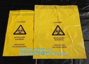 specimen transport poly bag, lab sample packing bags, Pathology Specimen Bag
