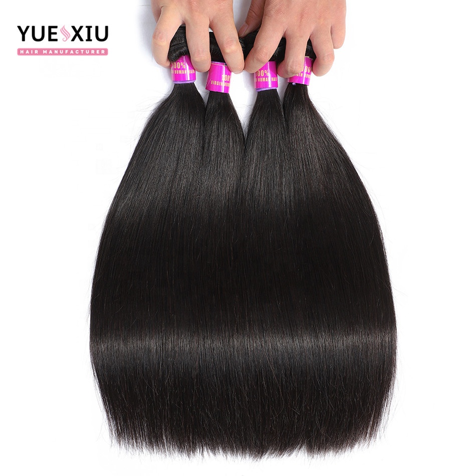 Vendors Straight Hair Bundle Weave Raw Virgin Cuticle Aligned Hair Bundles Human Hair Extensions