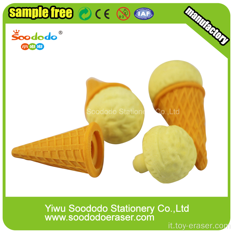 Ice-Cream Cone Eraser, fast food gomma iwako