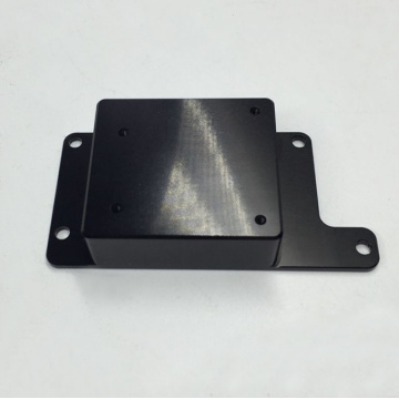 Servicio de acabado anodizado en negro de aluminio