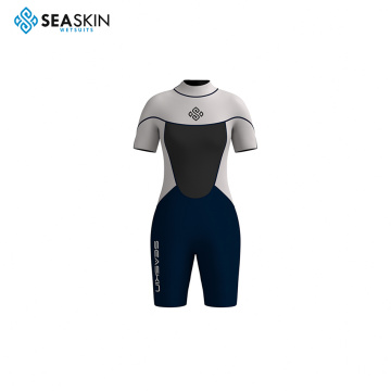 Seaskin Eco-amigamente personalizável traseiro traseiro shorty wetsuit