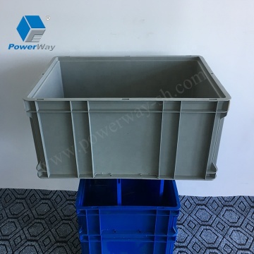50L Stackable Plastic Storage Totes Crates - Logistic Friendly Containers