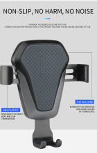 car cell phone holder with wireless charging