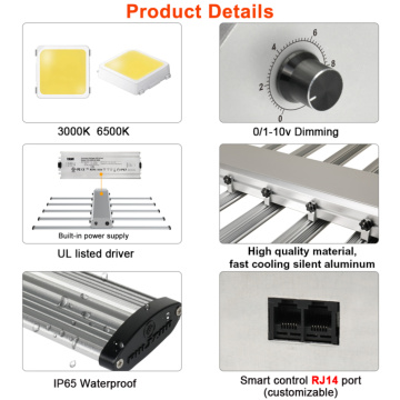 Phlizon Bar 400W Samsung Full Spectrum Grow Bar