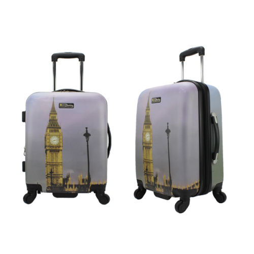 Leisure print Vintage Universal Wheel luggage bag, luggage sets, travel luggage