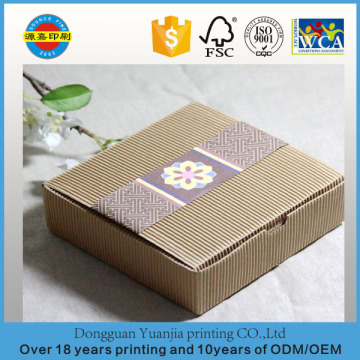 Brown color corrugated box.corrugated paper box wholesale